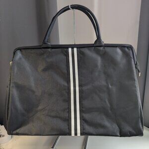 Black, Large-Capacity Travel Bag, Weekend Bag, Gym Bag - Oxford Cloth Top Handle